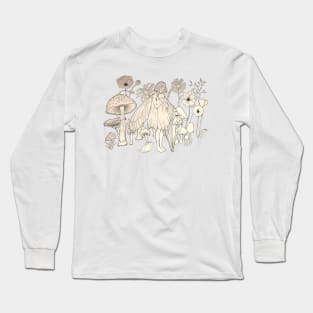 Aurora Aksnes fairy illustration print Long Sleeve T-Shirt